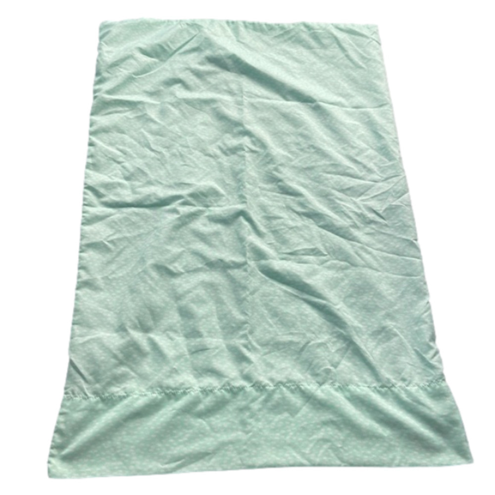 Mint Green Pillowcase with white detailing